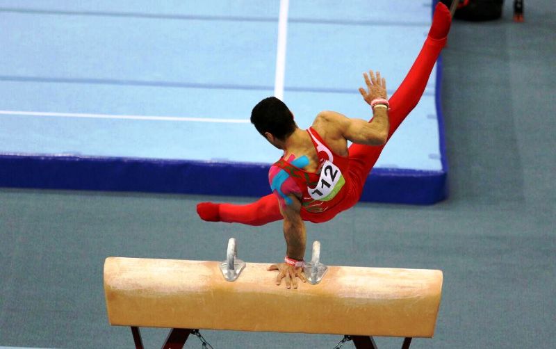 کسب عنوان سومی ژیمناستیک کار همدانی